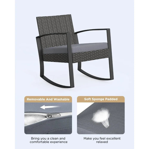 Cozy Rattan Bistro Set