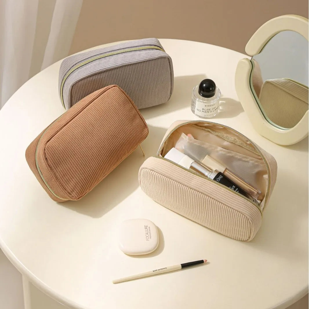 Urban Corduroy Travel Pouch