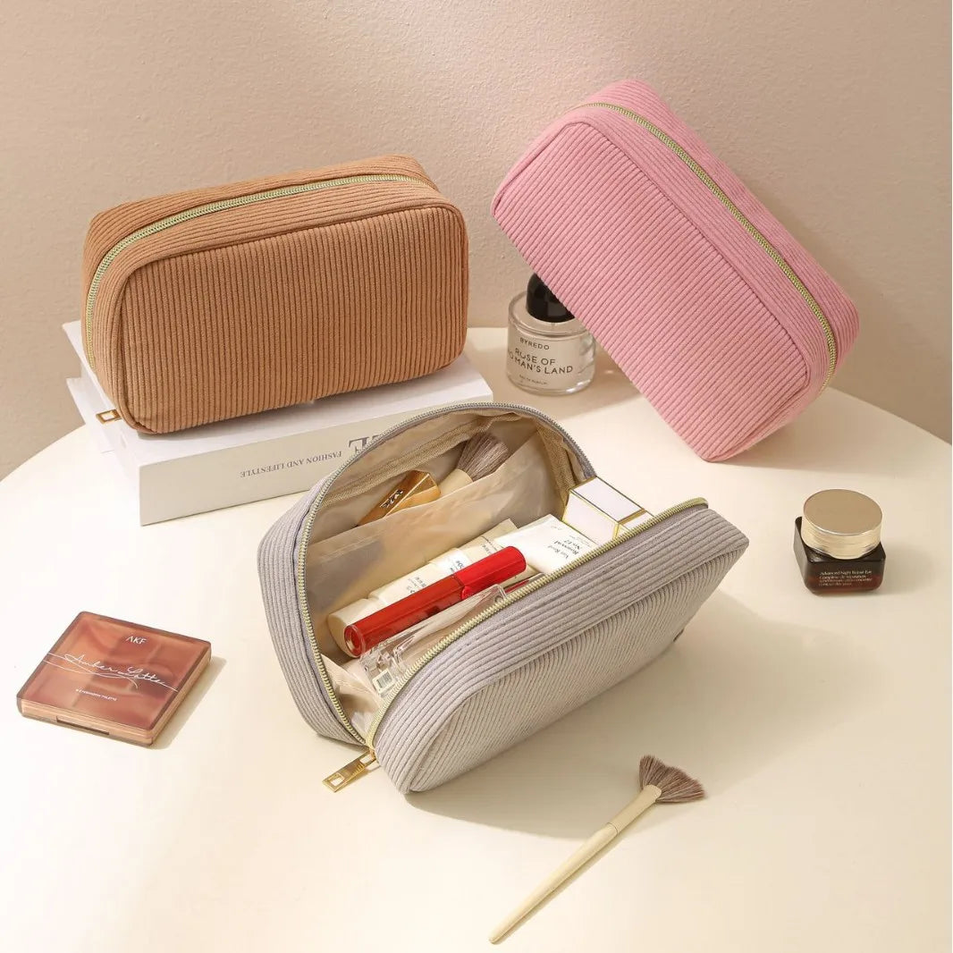 Urban Corduroy Travel Pouch