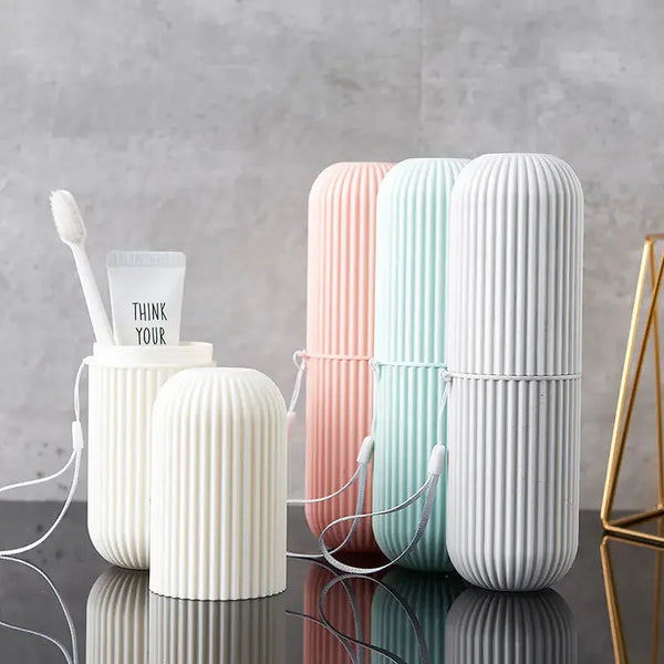 Travel Toothbrush & Toothpaste Case